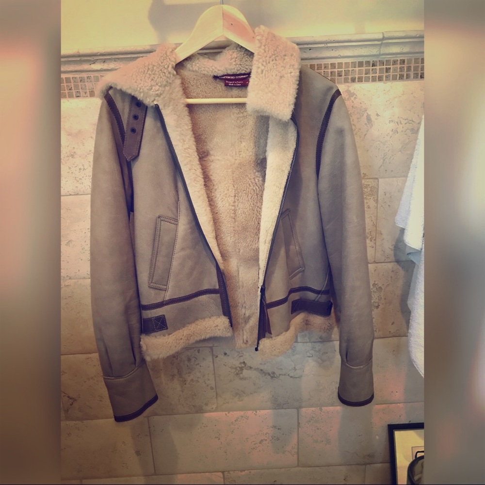 Comptoir des Cotonniers lambskin jacket